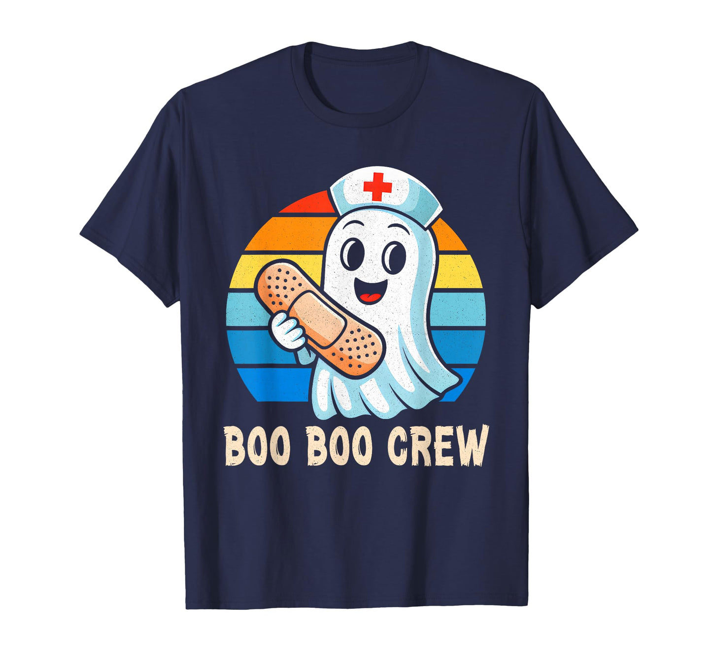 Boo Boo Crew Nursing Halloween Nurse For Women Teens Girls T-Shirt