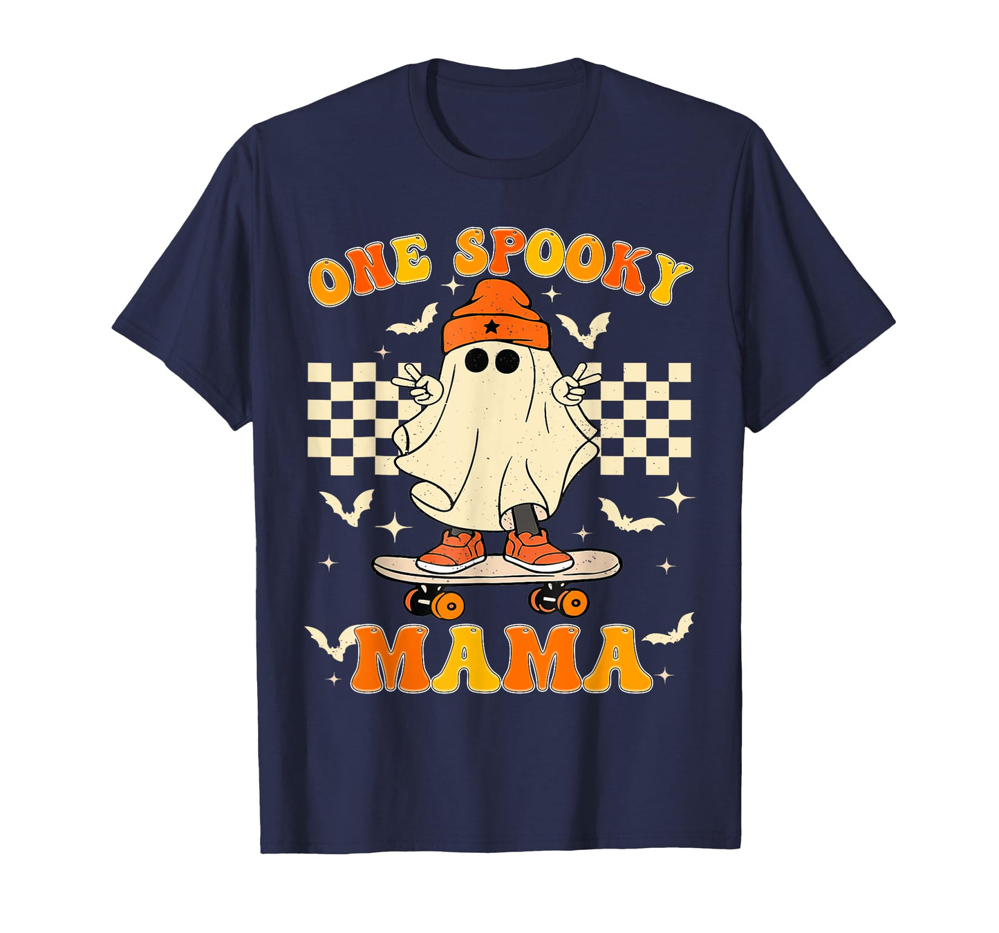 Groovy Boo One Spooky Mama First Halloween Birthday Boy T-Shirt