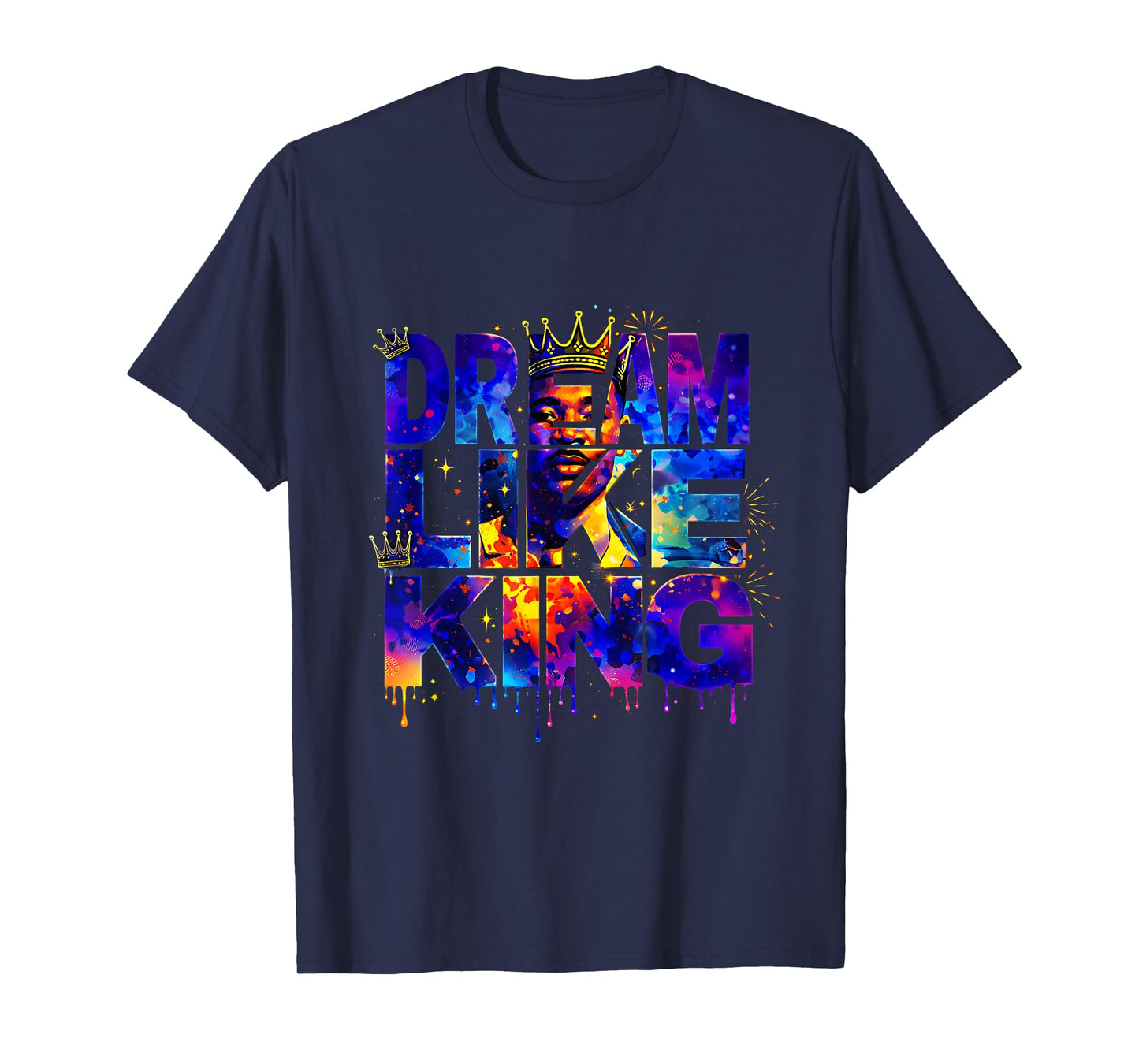 Dream Like King African American Black History Month T-Shirt
