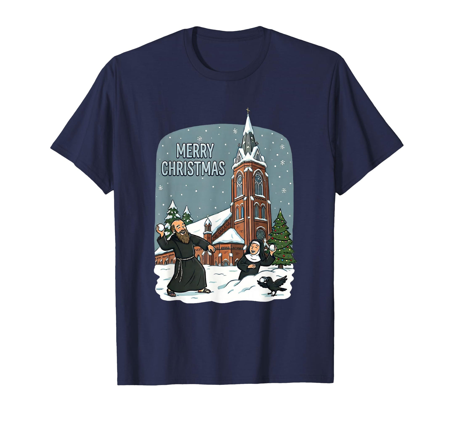 St. Benedict Christmas T-Shirt