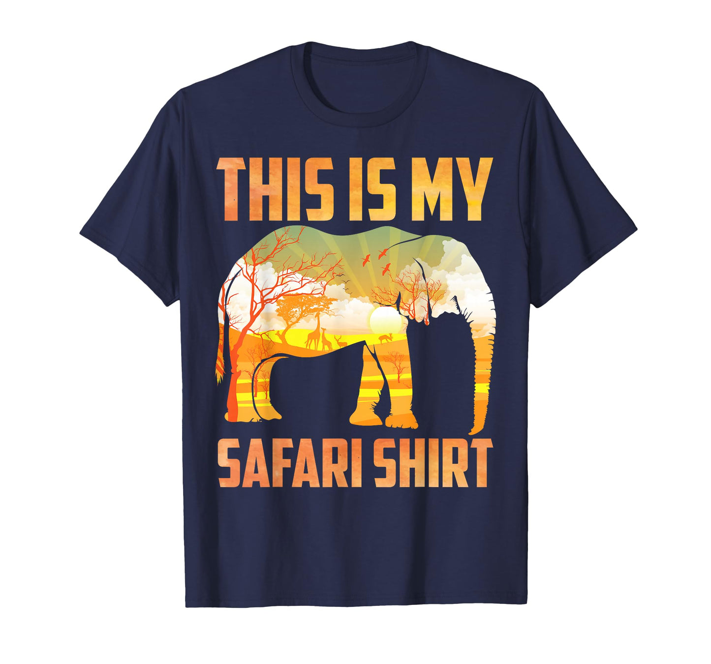 Cool Safari Costume For Men Women Kids Adult African Safari T-Shirt