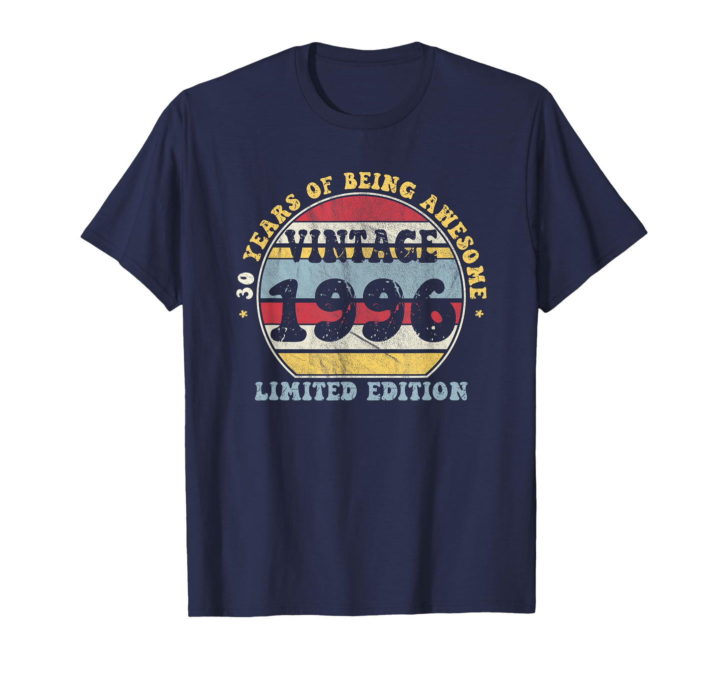 Vintage 1996 Limited Edition 30 Year Old Gifts 30th Birthday T-Shirt