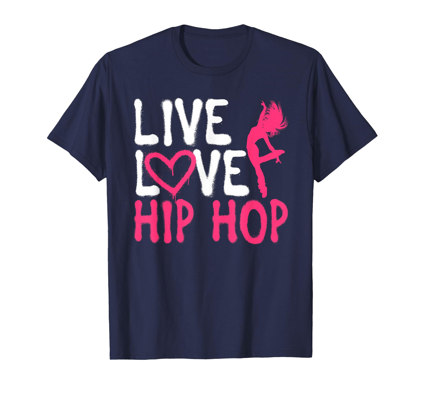 Cool Hip Hop Dancer Design For Women Girls Hip Hop Lovers T-Shirt