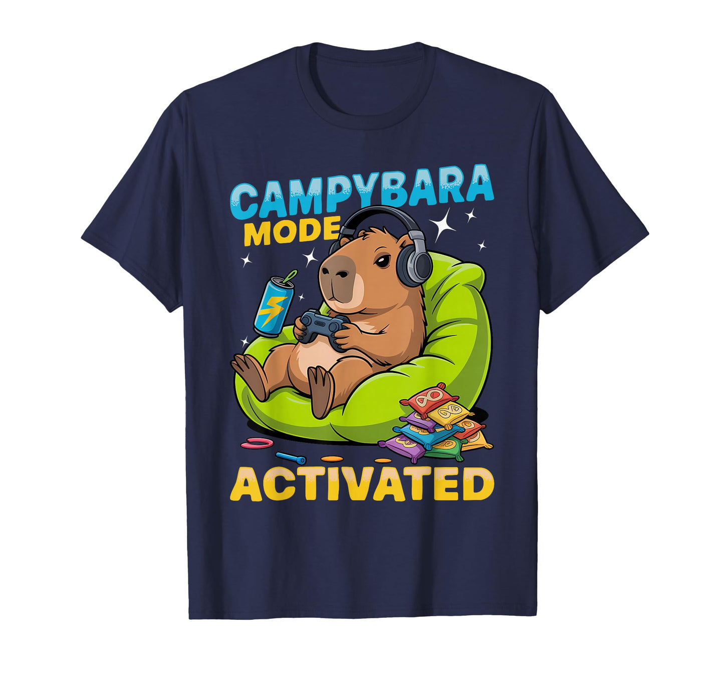 Capybara Gamer Gaming T-Shirt