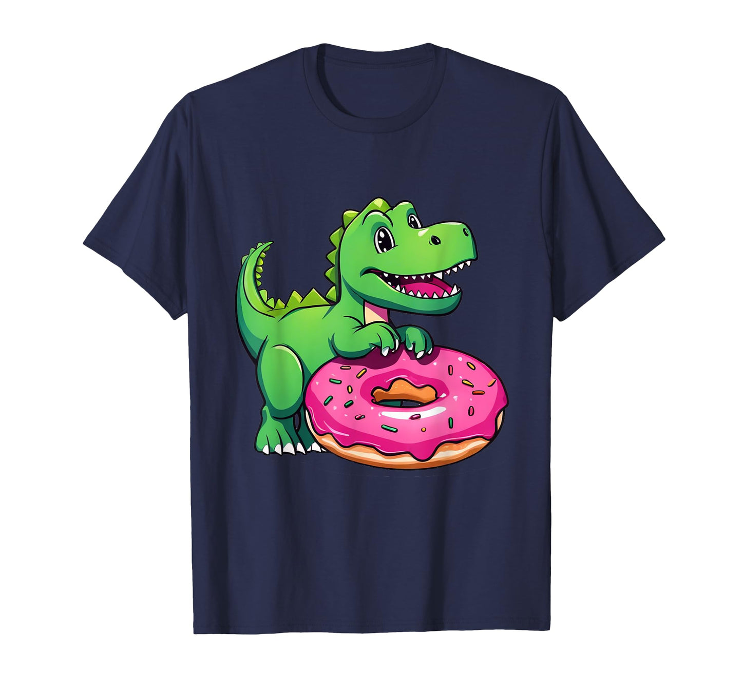 Donut T-Rex Dinosaur Sweet Dessert Delicious Baker T-Shirt