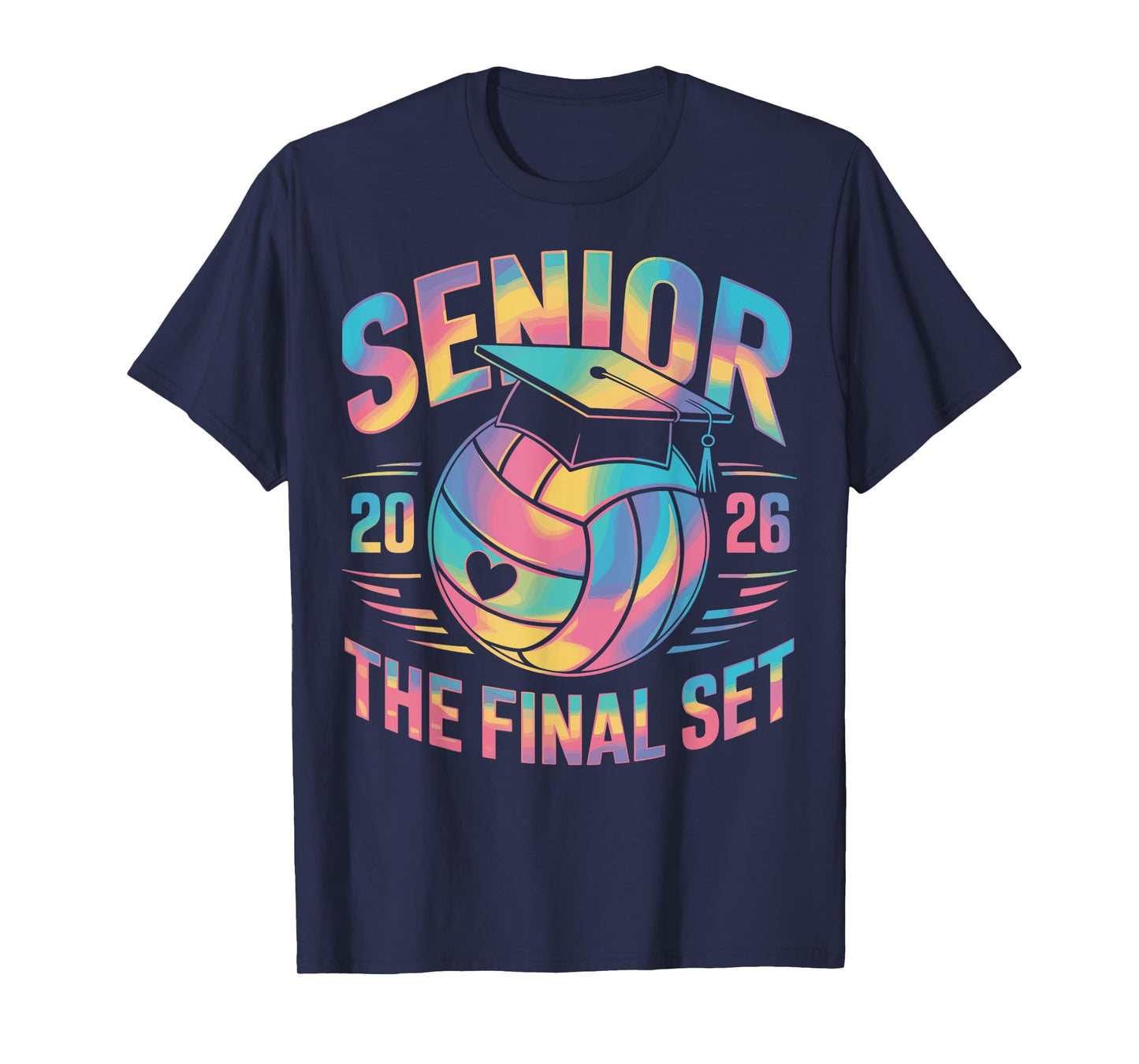 Class of 2026 Senior Volleyball The Final Set T-Shirt
