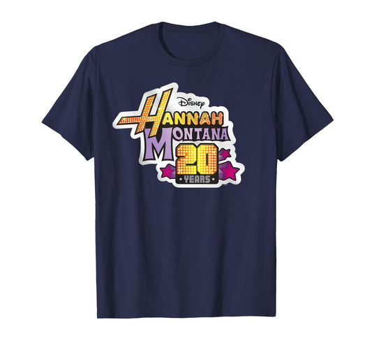 Disney Hannah Montana 20th Anniversary Official Logo T-Shirt