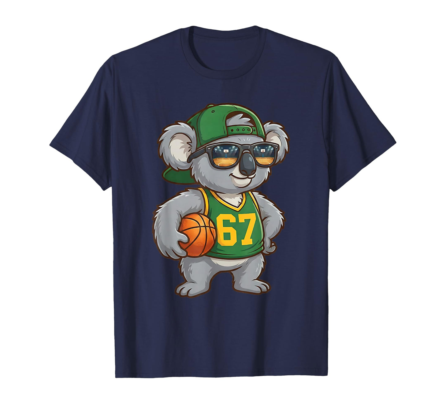 Koala Basketball 67 Gen Alpha Slang Sports Men Boys Kids T-Shirt