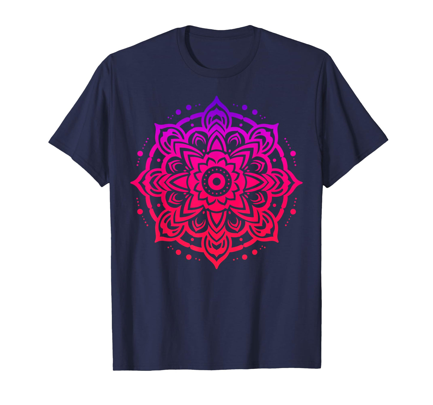 Abstract Mandala Yoga pattern T-Shirt