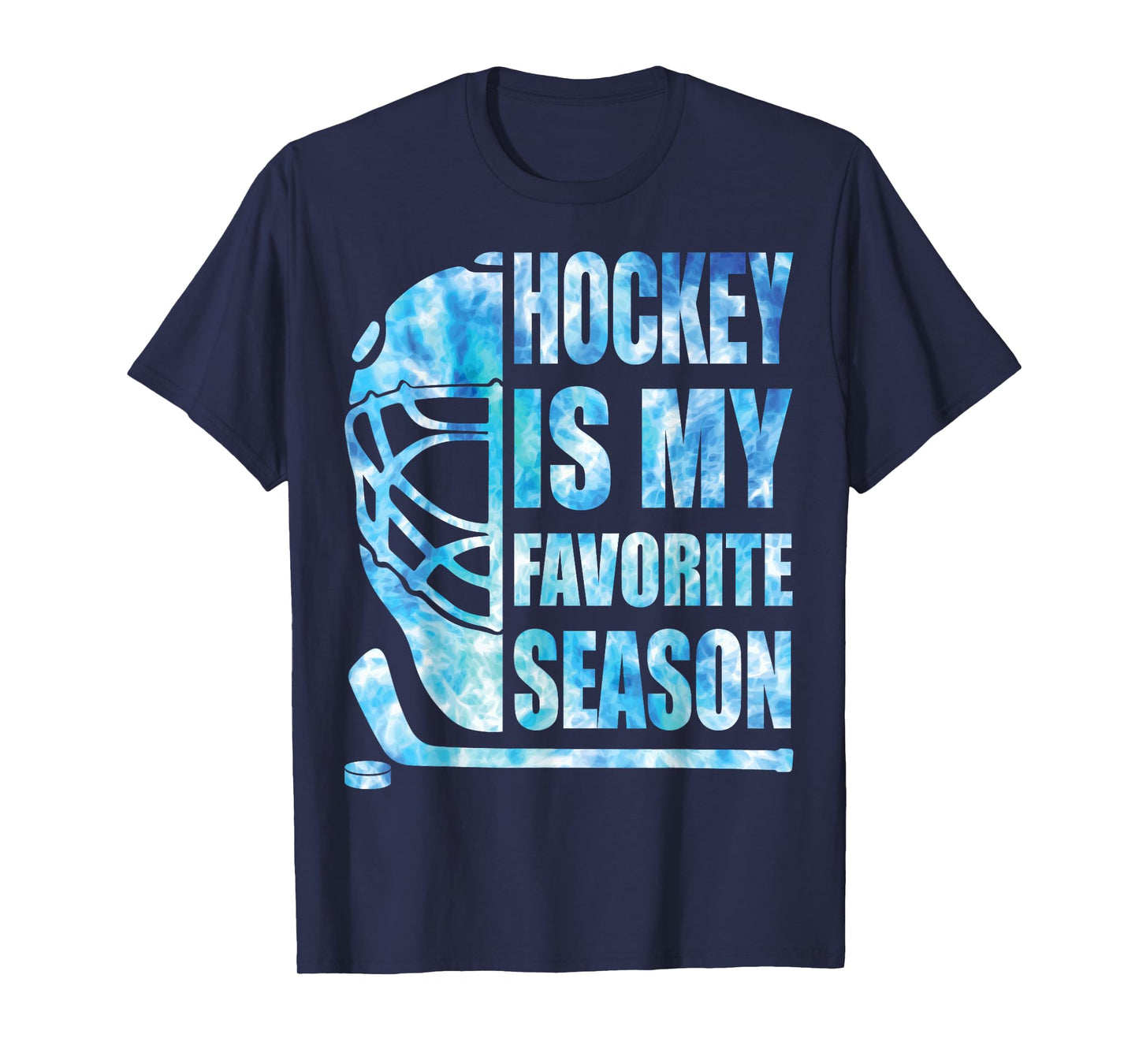 Hockey Is My Favorite Season Funny Youth Women Boys Girls T-Shirt
