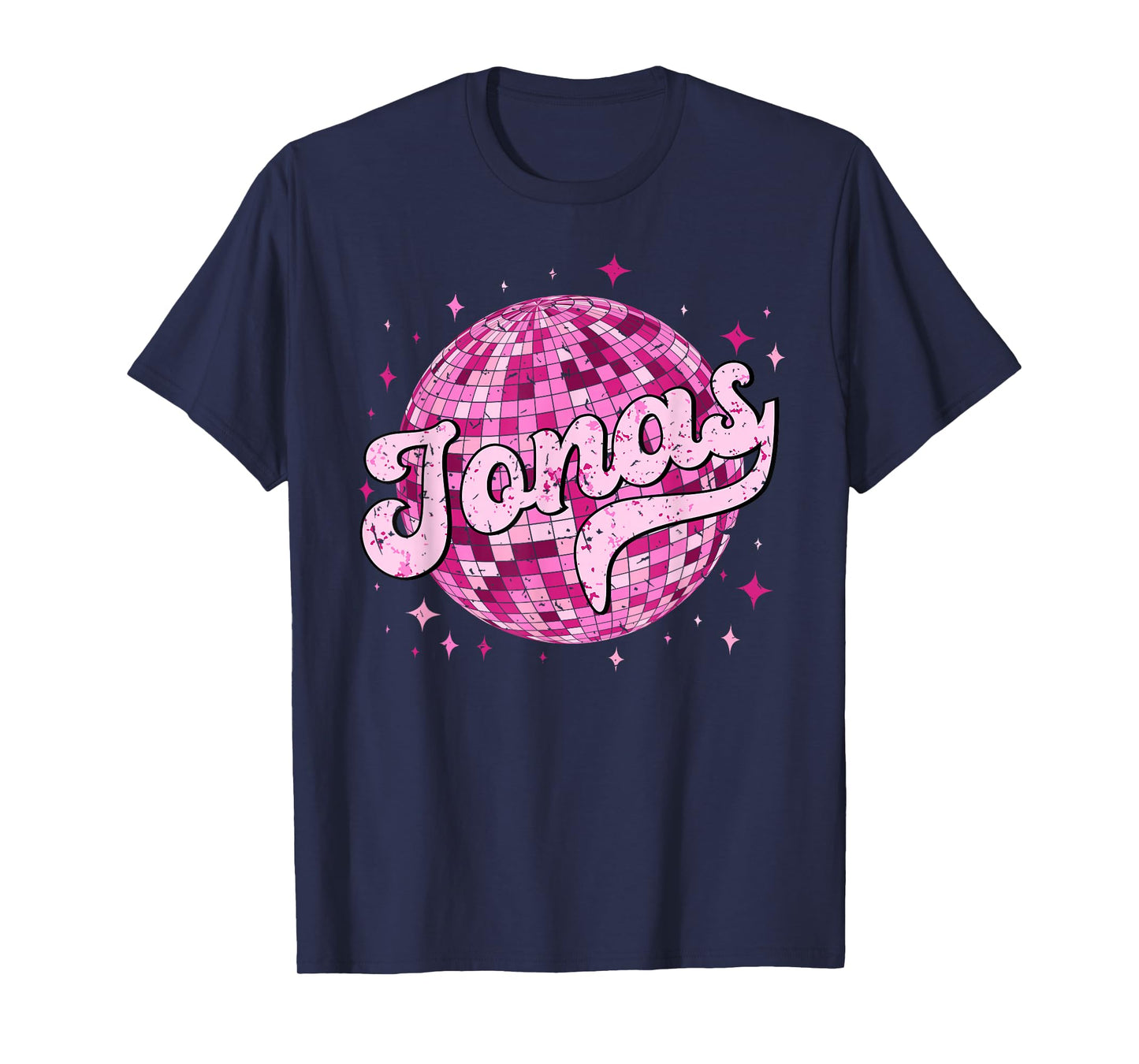 Retro Jonas First Name I Love Jonas 80's Vintage T-Shirt