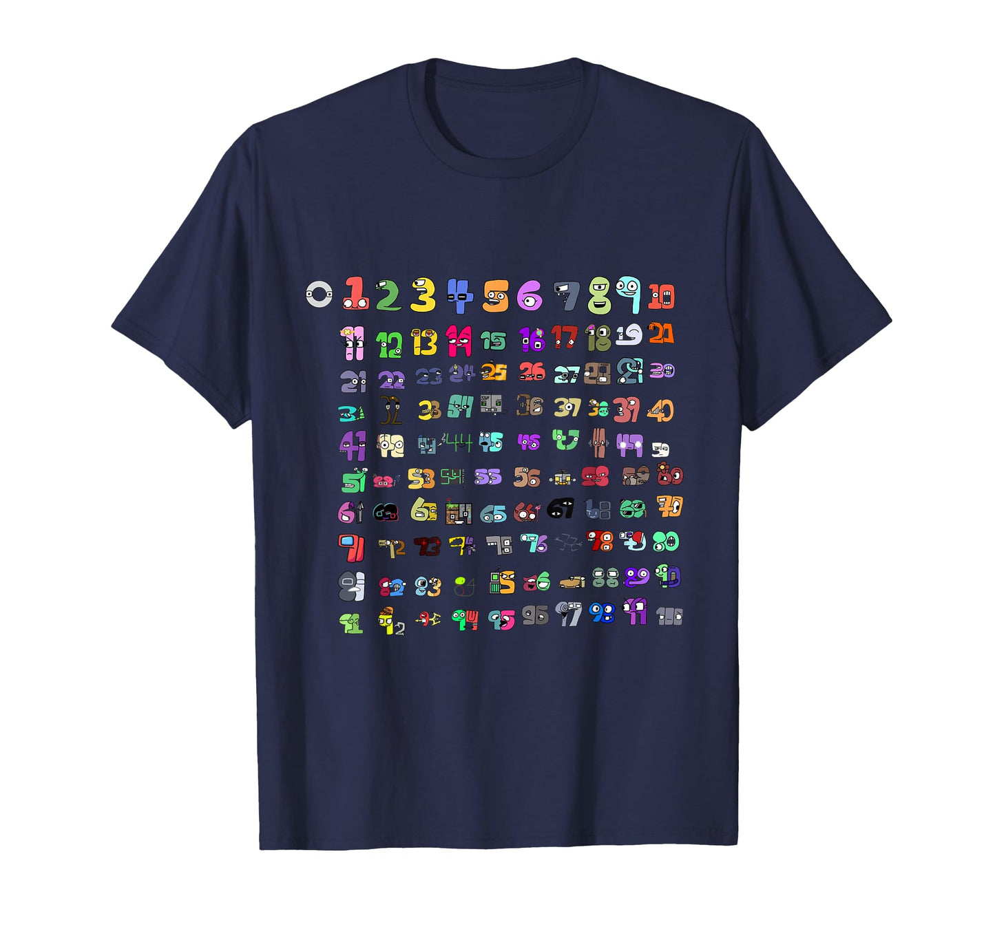 Number Lore 1-100 T-Shirt
