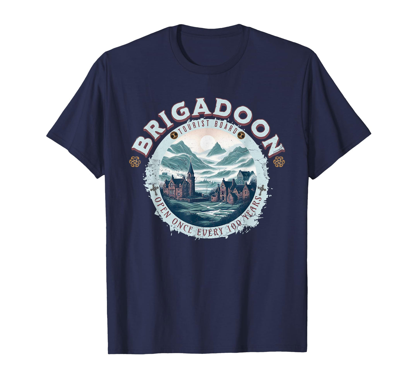Brigadoon Tourist Board s Mythical Scottish Town T-Shirt