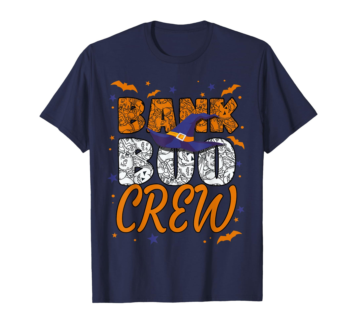 Bank Boo Crew Halloween Banker Bank Teller Matching T-Shirt