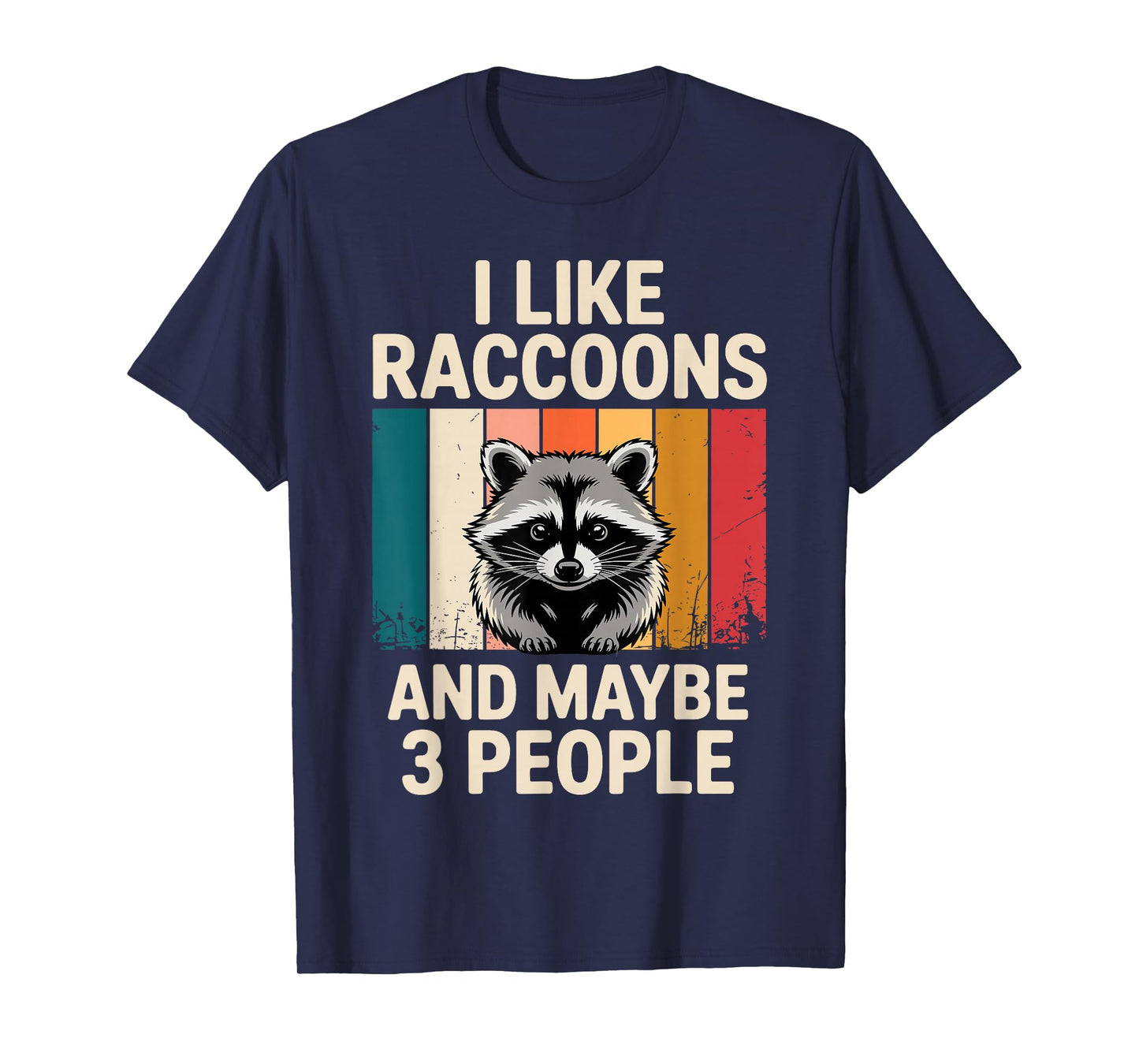 Cool Raccoon Design for Men Women Kids Racoon Raccoon Lover T-Shirt