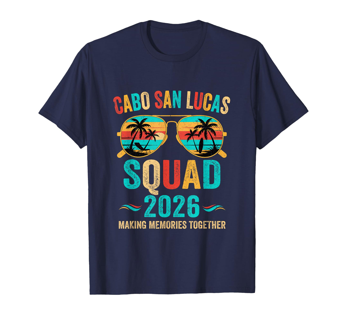Cabo San Lucas Vacation Squad 2026 Family Matching Vintage T-Shirt