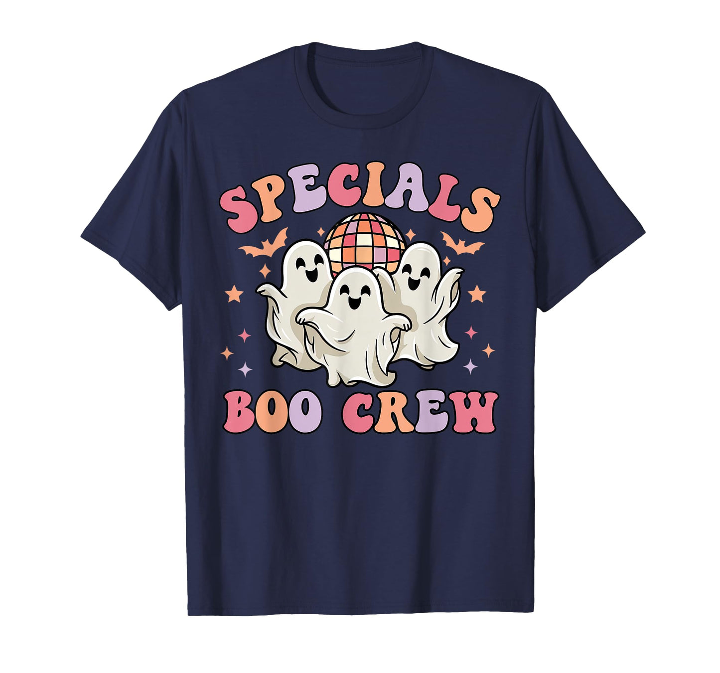 Specials Boo Crew Art Music Pe Tech Teacher Ghost Halloween T-Shirt