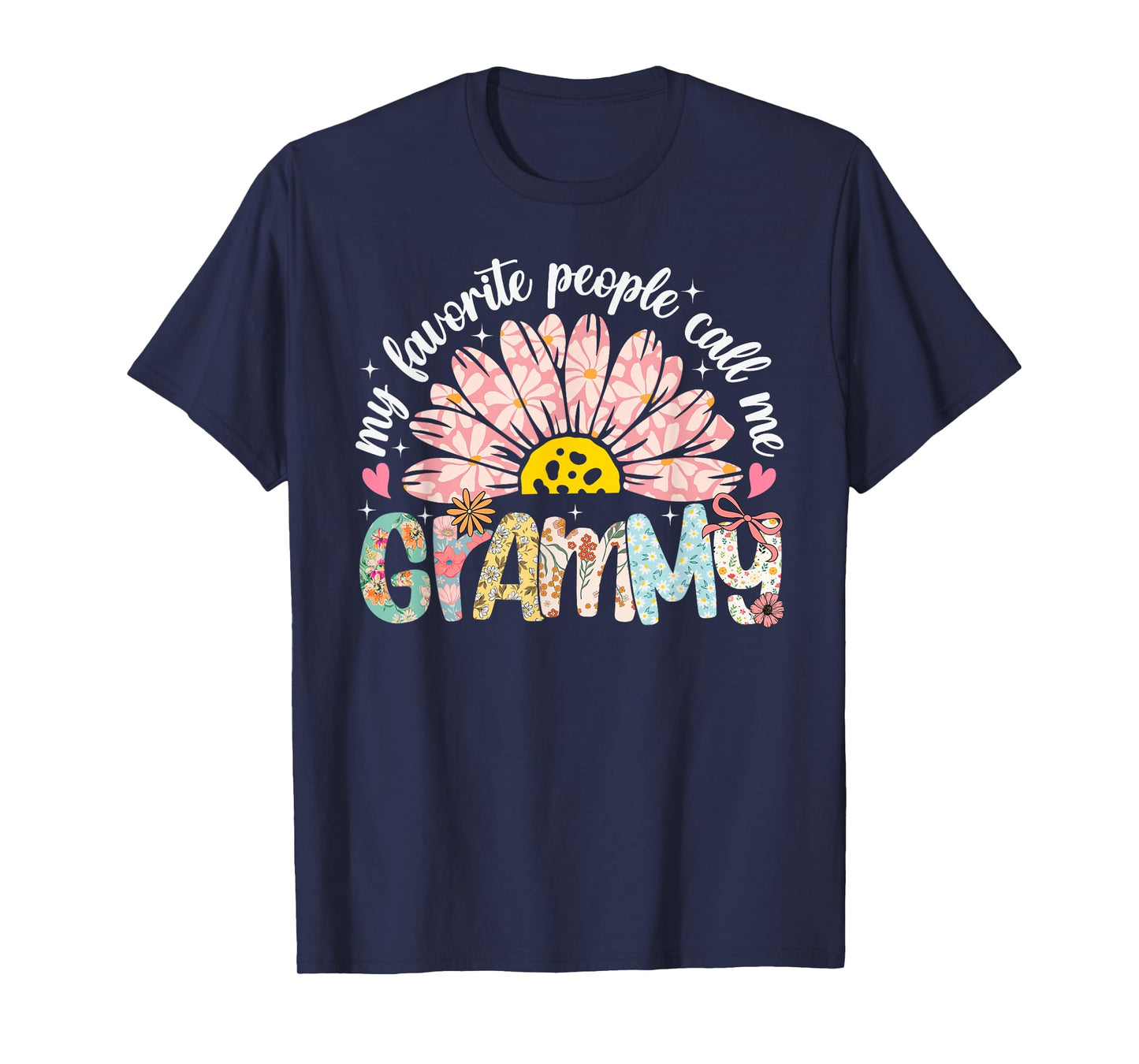 My Favorite People Call Me Grammy Mothers Day Girly Women T-Shirt
