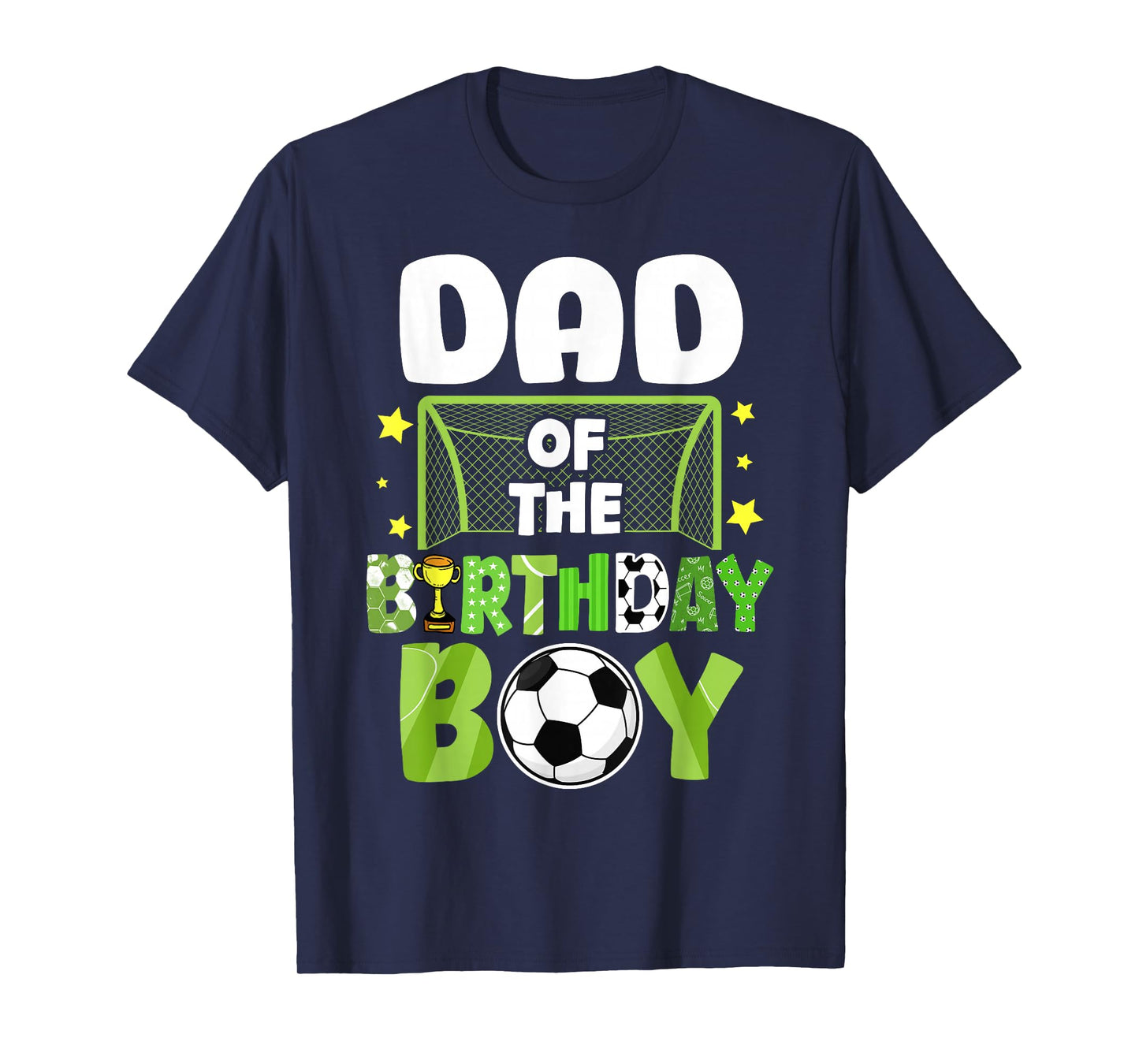 Soccer Dad Birthday Boy Party Soccer Family Matching T-Shirt