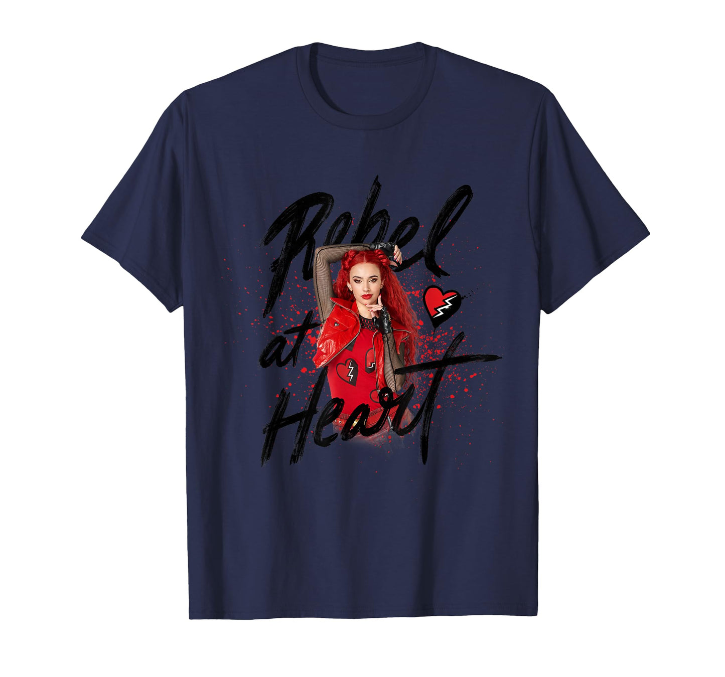Disney Descendants 4: The Rise of Red Rebel at Heart T-Shirt