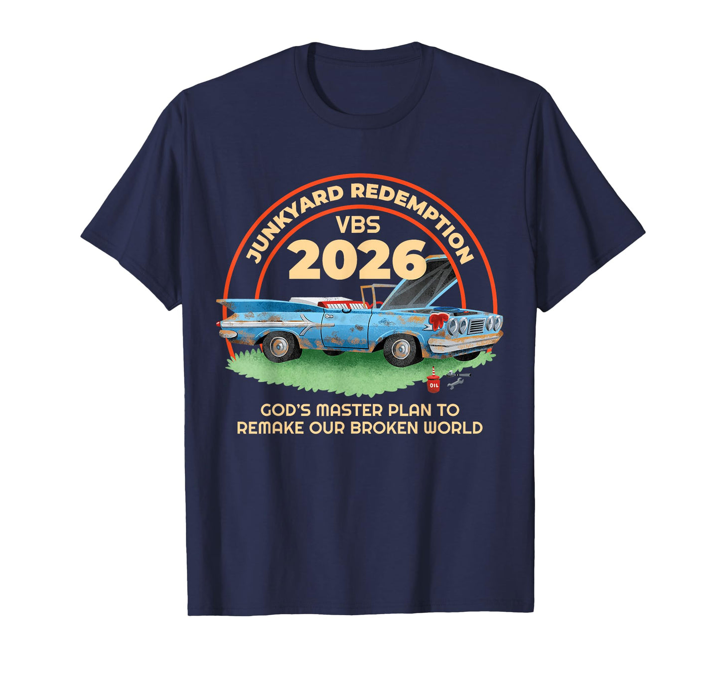Junkyard Redemption Vacation Bible School Christian Kids T-Shirt