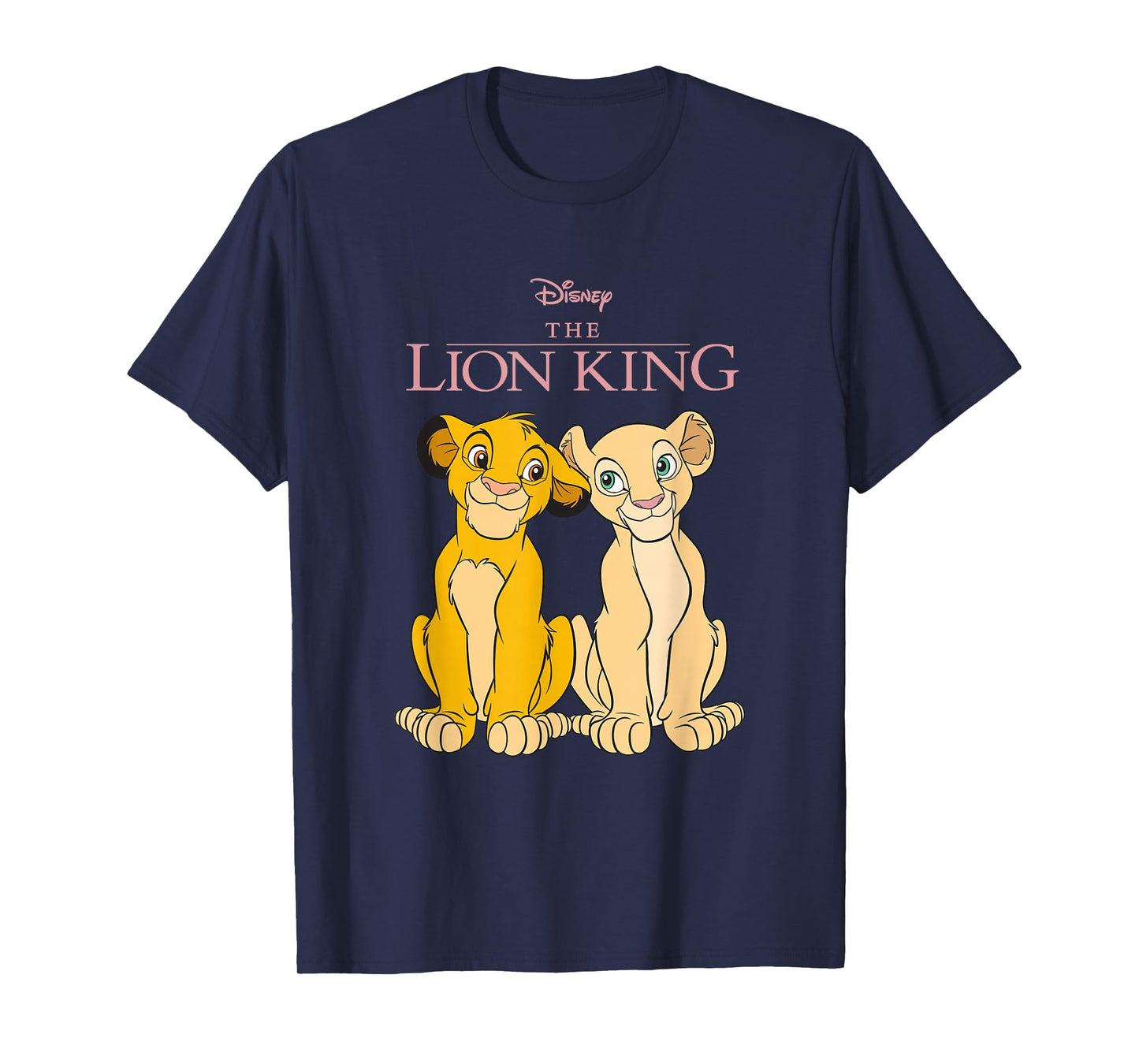Disney The Lion King Simba And Nala Lovely Smile T-Shirt