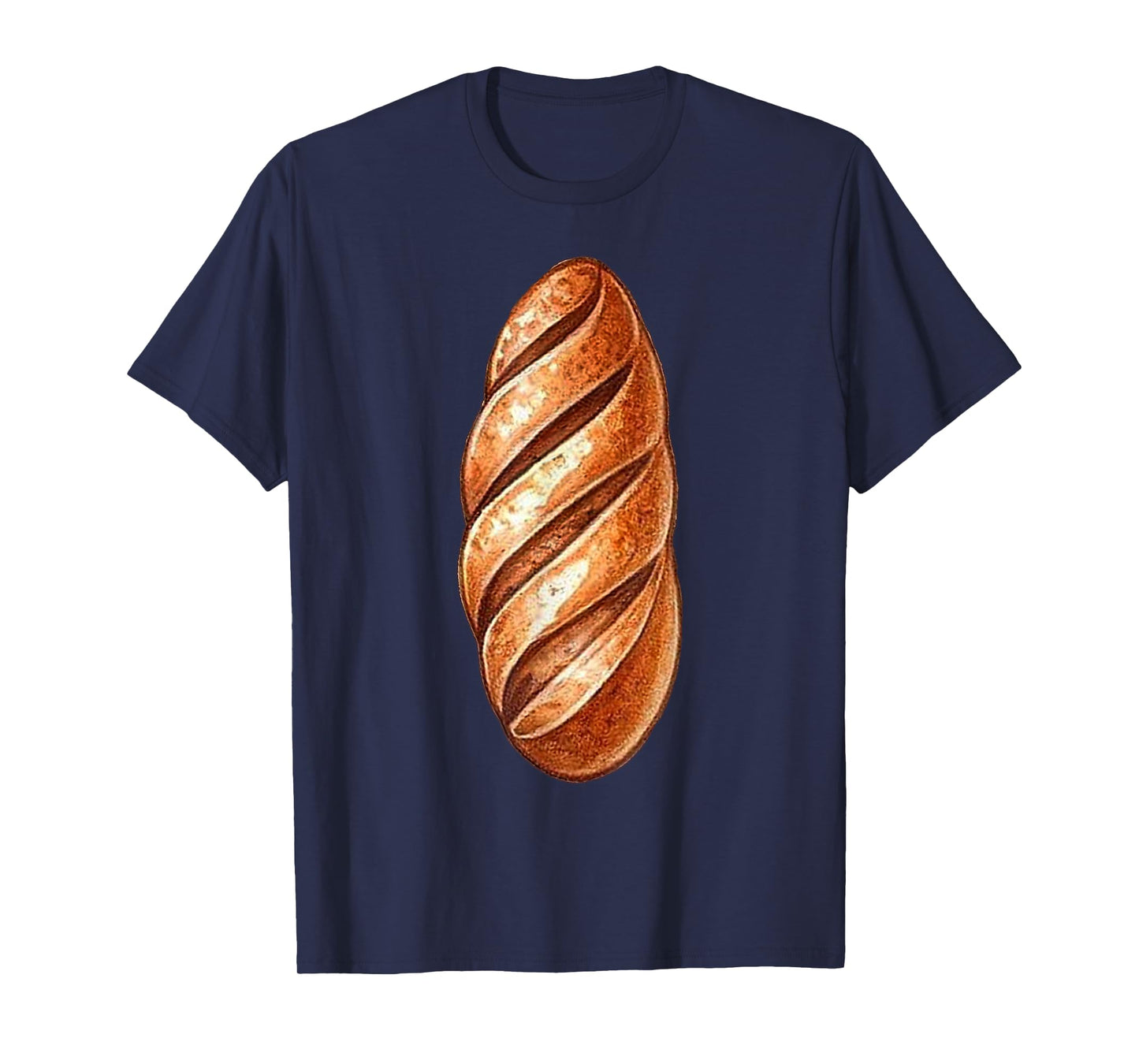 Baguette Costume Halloween Fancy Bread Cosplay Food Costume T-Shirt