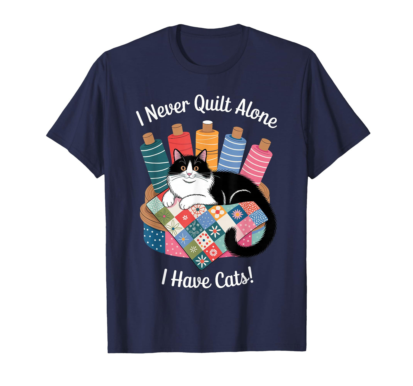 Funny Quilting Art for Men Women Sewer Quilt Sewing Quilter T-Shirt