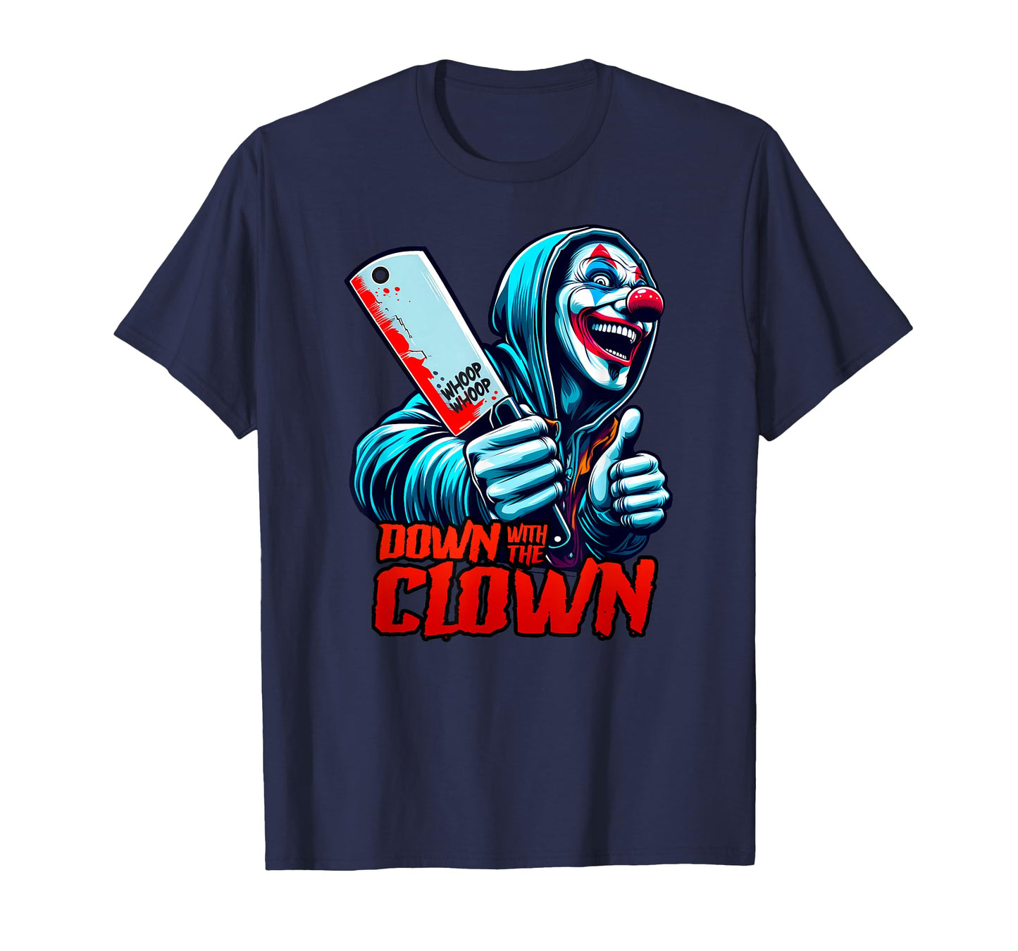 DOWN WITH THE CLOWN Hatchet ICPS Man Juggalette T-Shirt