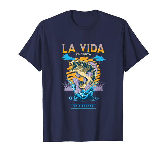 Sarcastic Spanish Fishing En Espanol Para Pescador T-Shirt