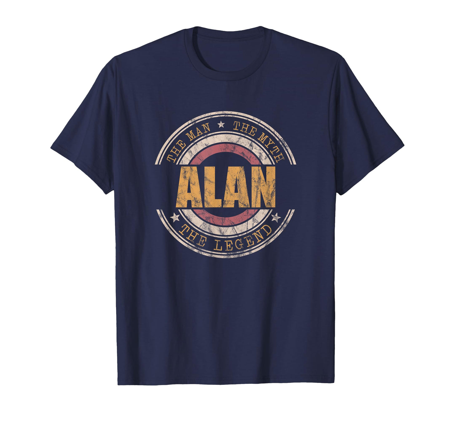 Mens Alan The Man The Myth The Legend First Name Alan T-Shirt