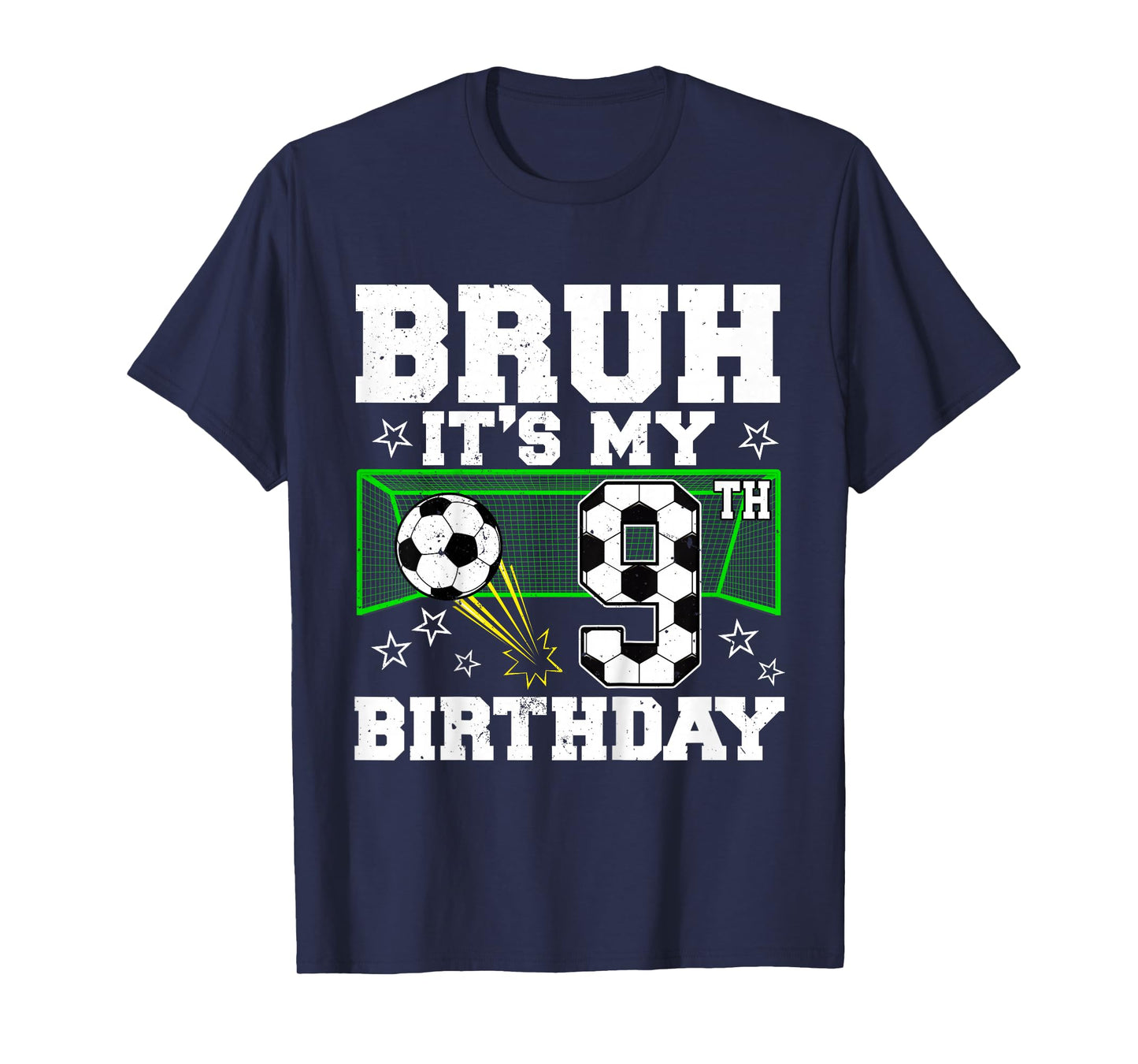 It's My 9th Birthday Boy Soccer 9 Years Old T-Shirt
