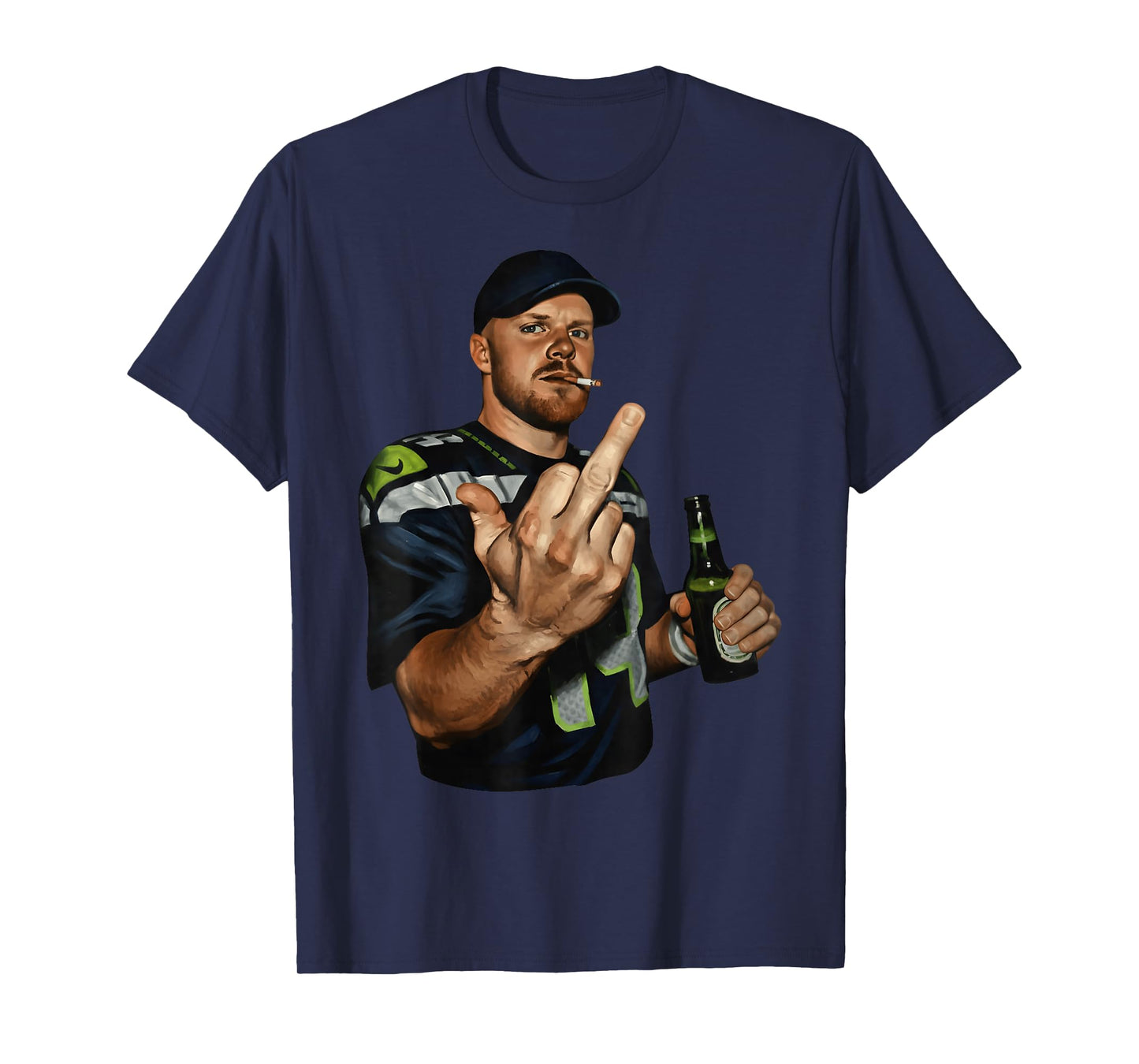 sam Middle Finger Funny for Men Women T-Shirt