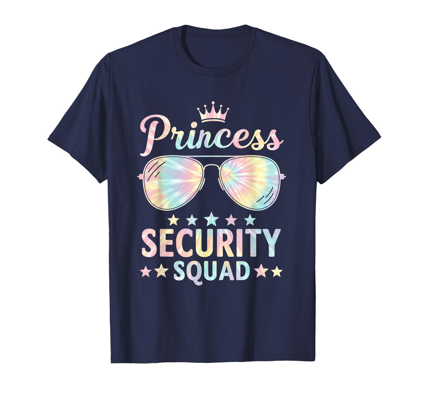 Princess Security Protection Retro Castle Matching Family T-Shirt