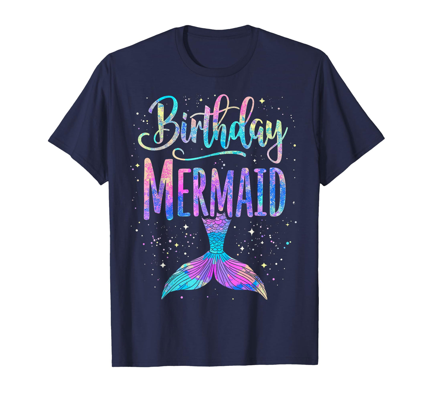 Birthday Mermaid Party Girl Mermaid T-Shirt