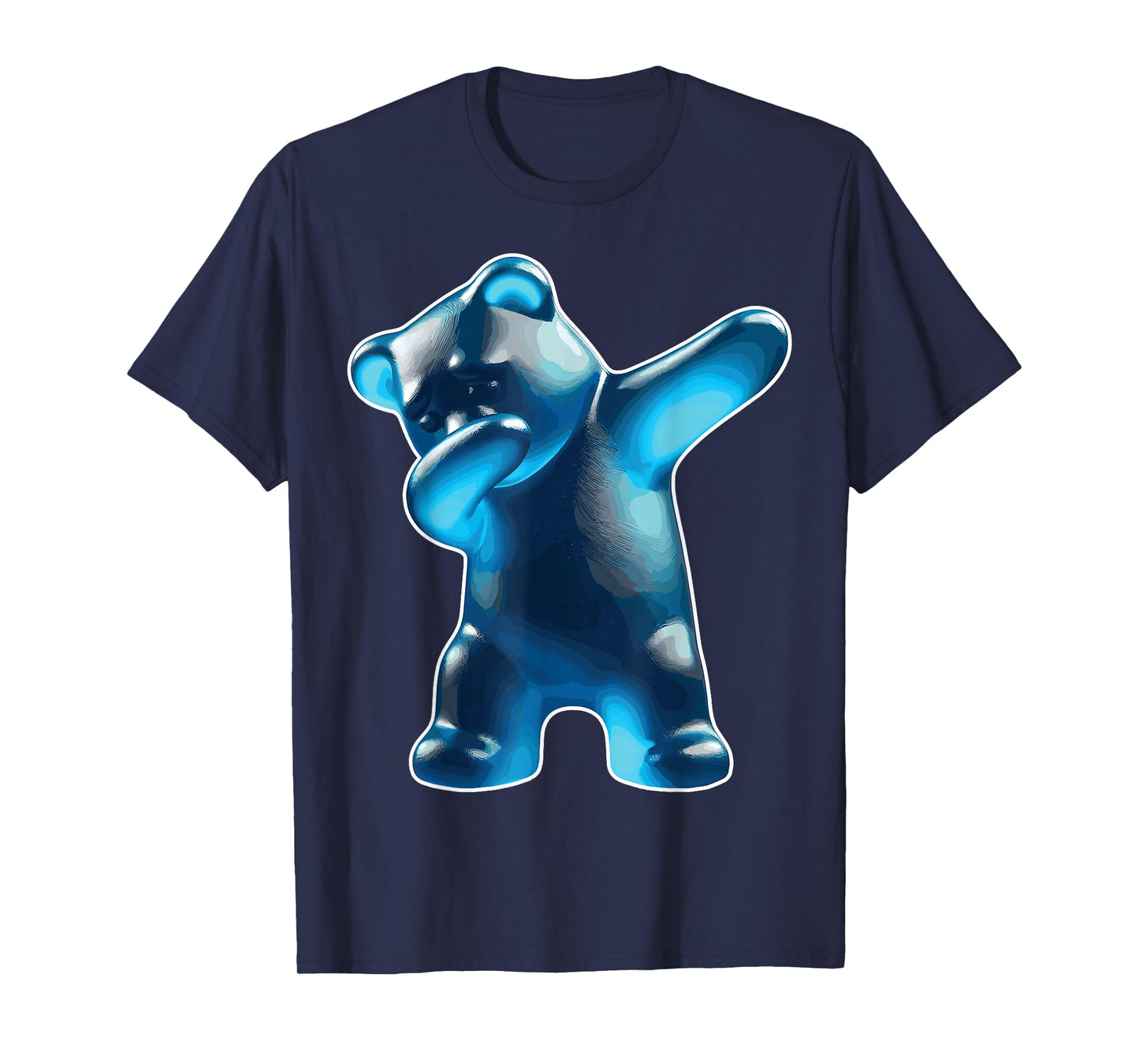 Gummy Bear, Blue Gummy Bear, Dabbing Gummy Bear T-Shirt