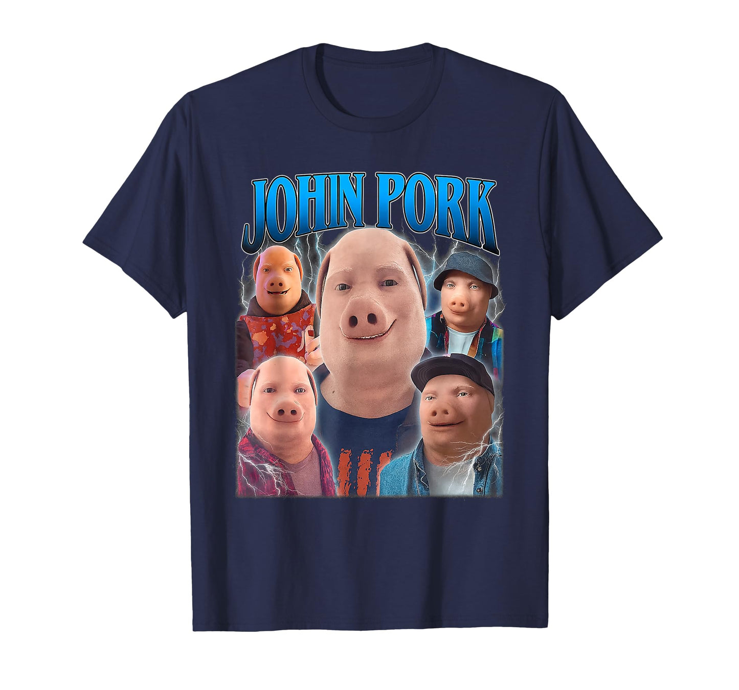 John Pork Meme Humor Men Women T-Shirt