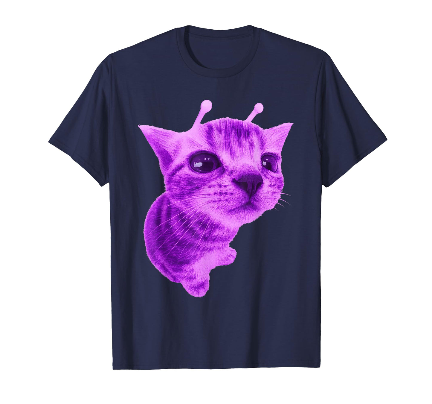 Gnarp Cat Silly Alien Cat Meme Brainrot Meme Funny Silly Cat T-Shirt