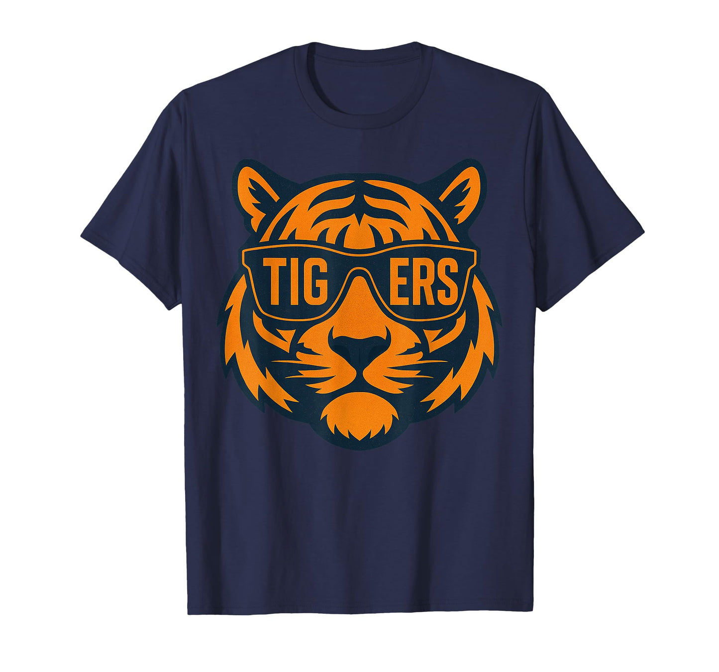 Retro Tigers Last Name Distressed Gifts For Men Women Kids T-Shirt