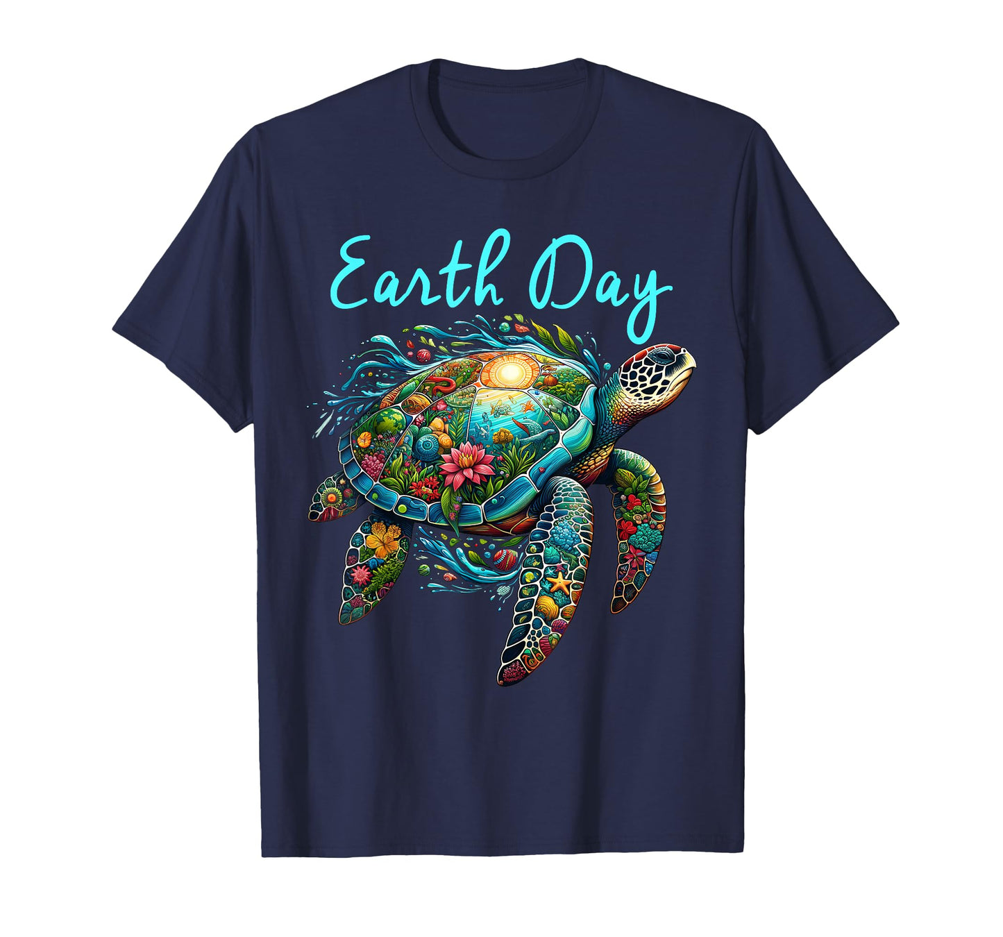 Sea Turtle Earth Day Save The Earth T-Shirt