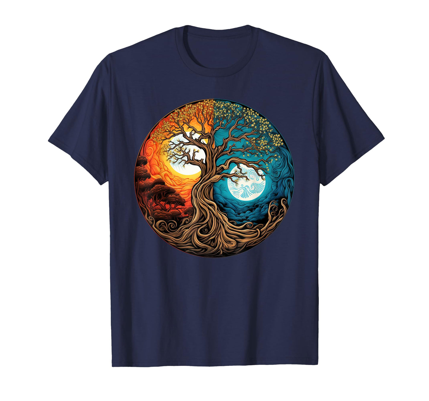 Yin Yang Tree of Life T-Shirt