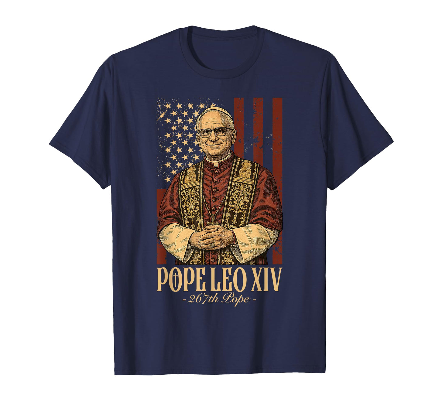 Cardinal Robert Prevost Pope Leo XIV T-Shirt