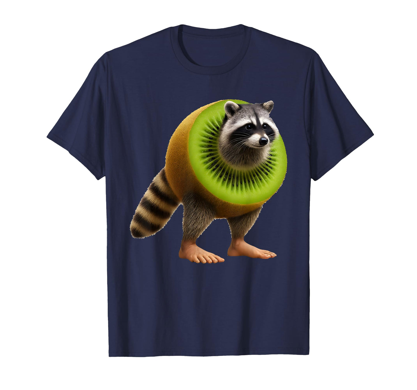 PIPI Kiwi Raccoon Meme Design Brainrot Funny Birthday T-Shirt