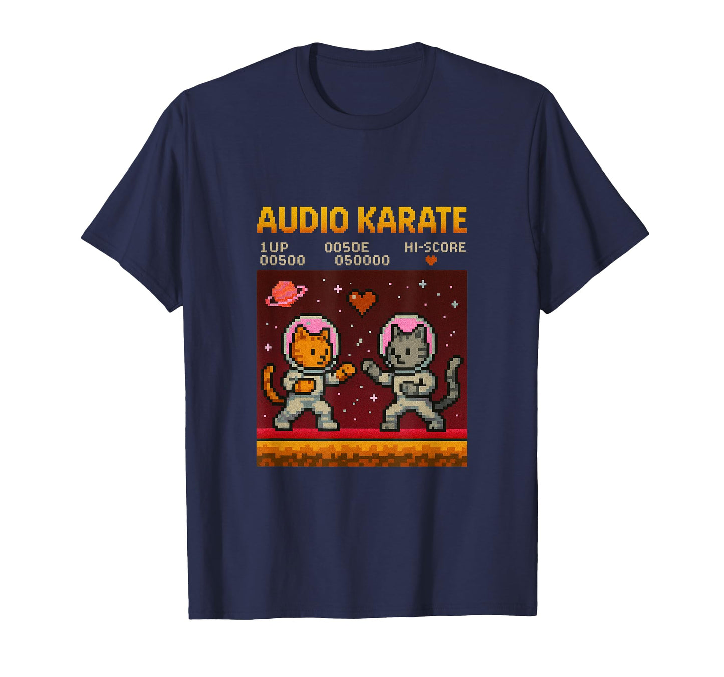 Meowtendo 89 Space Cats T-Shirt