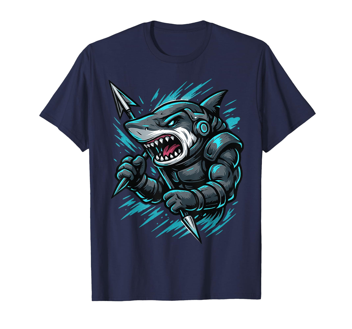 Shark Design for Comic Lover and Shark T-Shirt