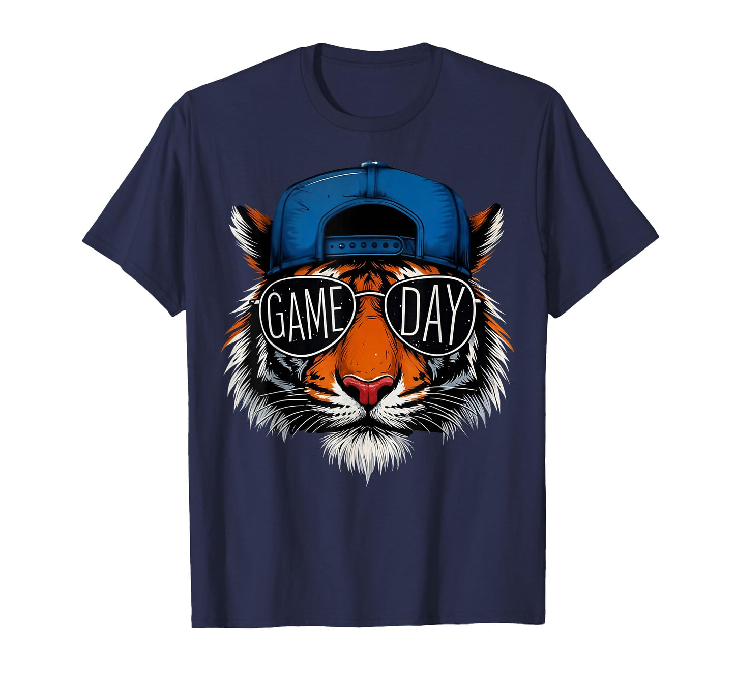 Vintage Game Day Retro Name Tiger Gift for Men Women Kid T-Shirt