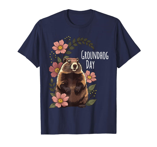 Punxy Phil's Groundhog Day Costume February 2nd Holiday T-Shirt