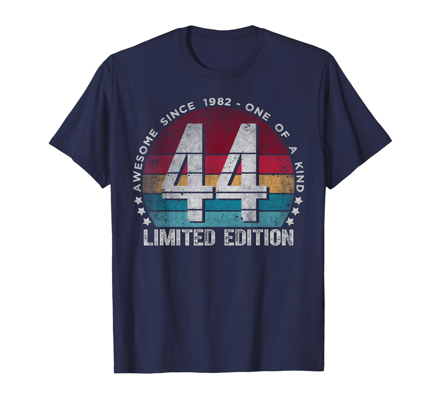 44 Year Old Gifts Vintage 1982 Limited Edition 44th Birthday T-Shirt