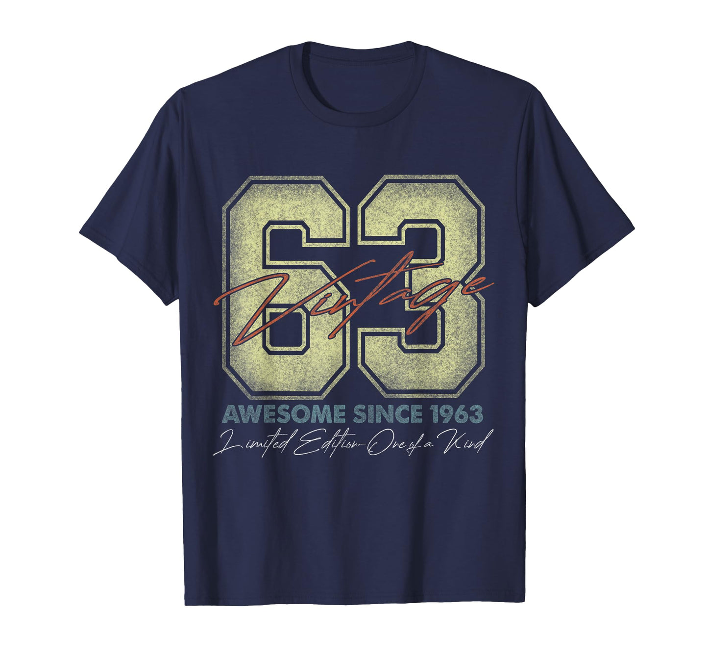63 Year Old Gifts Vintage 1963 Limited Edition 63rd Birthday T-Shirt