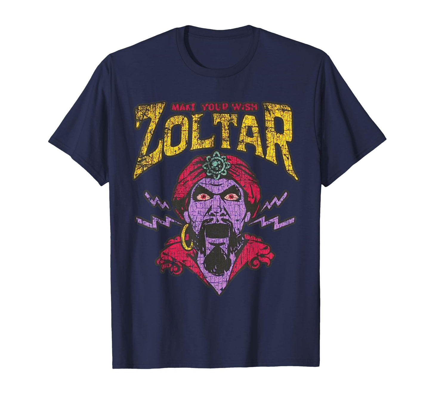 Zoltar Make Your Wish Fortune Teller Card Fairground Amuseme T-Shirt